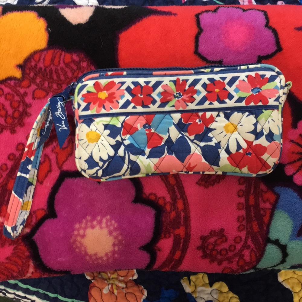 Vera Bradley wrist wallet